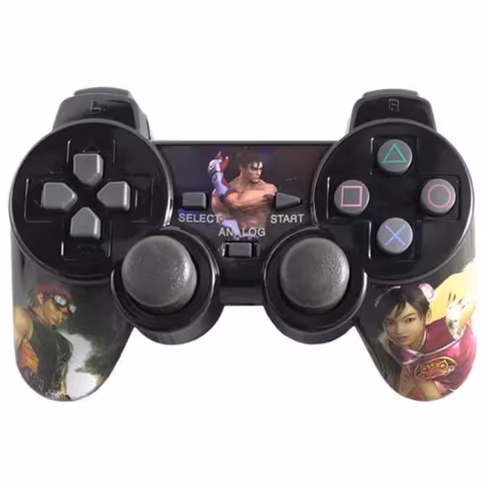 دسته بازی پلی استیشن 2 بی سیم طرح تیکن