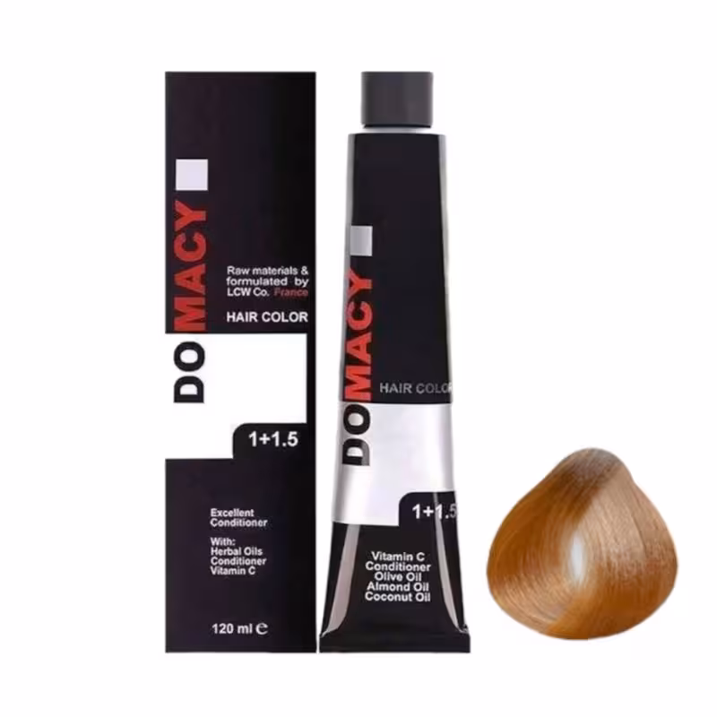 رنگ مو دوماسی شماره 7/372 حجم 120 میلی لیتر رنگ بیسکویتی