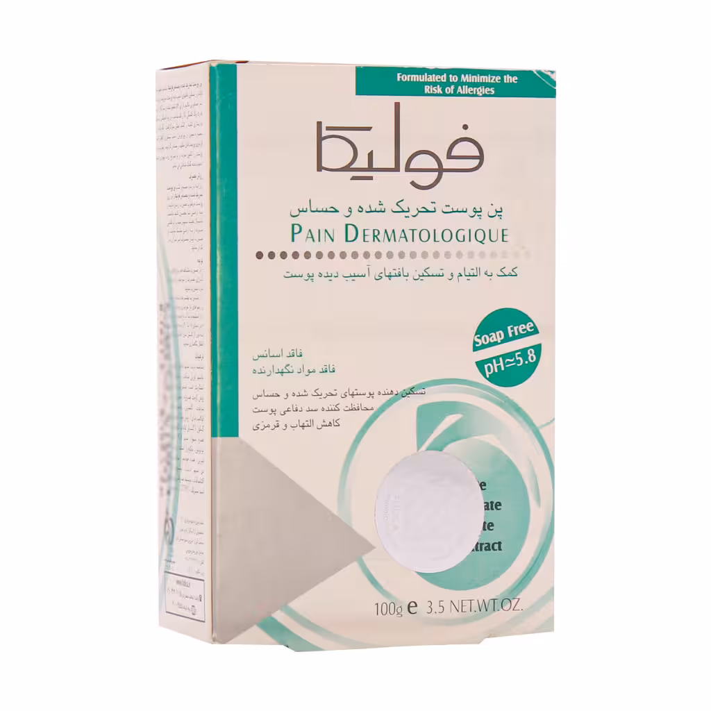 پن ضد قرمزی پوست تحریک شده و حساس 100 گرم فولیکا Fulica