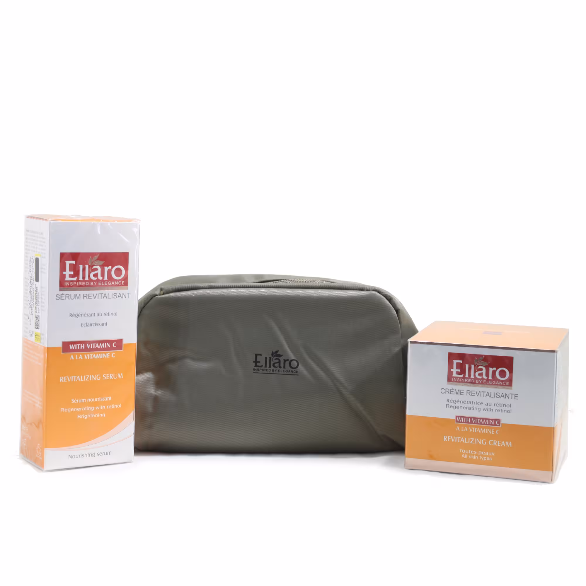 پک روشن کننده حاوی ویتامین C الارو   کیف هدیه