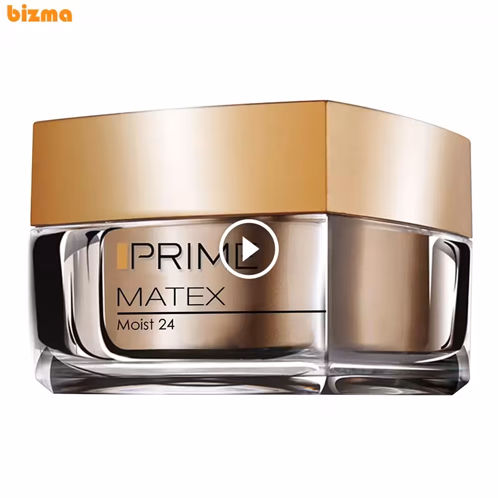 کرم مرطوب کننده 24 ساعته Matex پرایم حجم 50 میلی‌لیتر