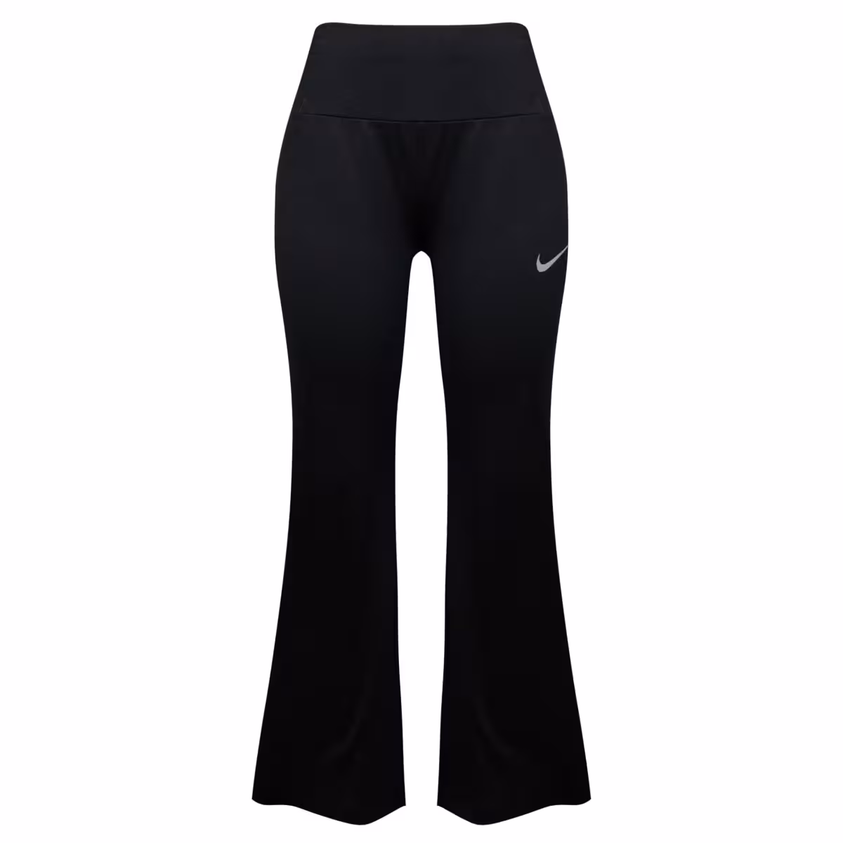 شلوار ورزشی زنانه مدل کمر کشی سایز بزرگ مشکی کد 4732-171P