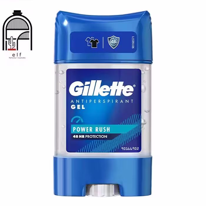 مام ژله‌ای مردانه ژیلت مدل پاور راش Gillette Clear Gel Power Rush Deodorant