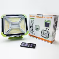 چراغ نورافکن خورشیدی دستی JLP-2192 روشنایی بر پایه انرژی خورشیدی