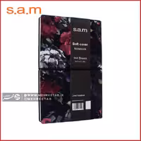 دفتر یادداشت دنزوی سم طرح گل 2  sam soft cover denzo notebook 6