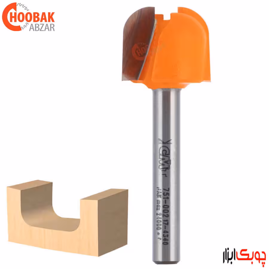 تیغ شیار انگشتی CMT شعاع 6.4 کد 751.002.11