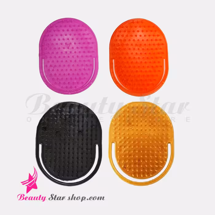 شانه مو جیبی پلاستیکی تعداد 4 عددی