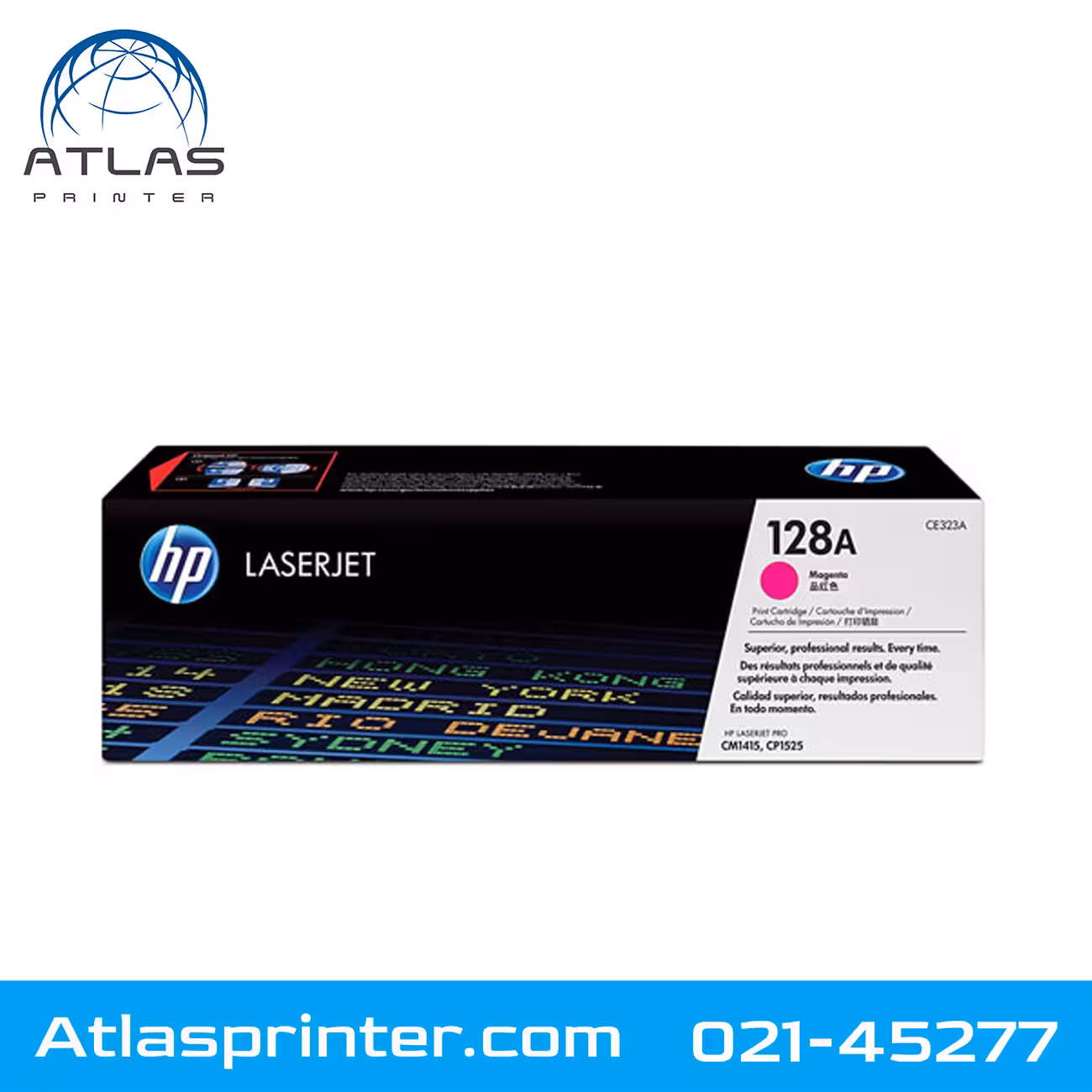 کارتریج لیزری اچ پی HP 128A قرمز