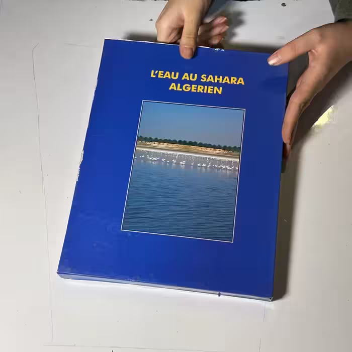 کتاب آب در صحرای الجزایر زبان اصلی نایاب |  L’EAU AU SAHARA ALGERIEN
