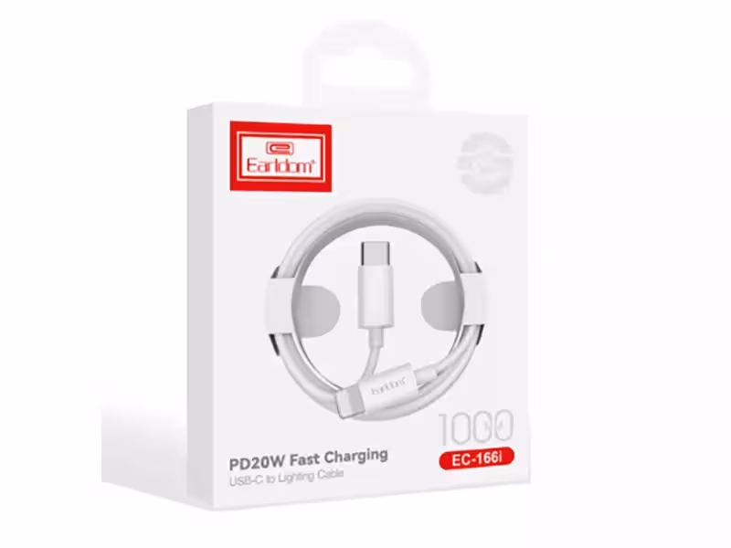 کابل شارژر تایپ سی به آیفون EARLDOM EC166