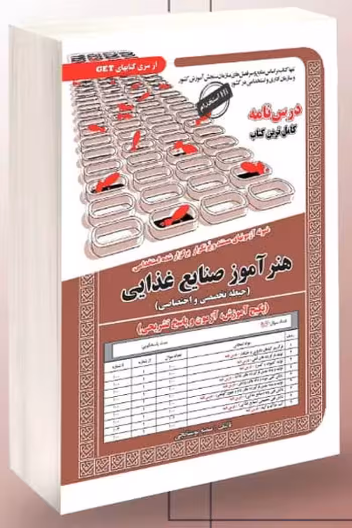 آزمون استخدامی هنرآموز صنایع غذایی سامان سنجش