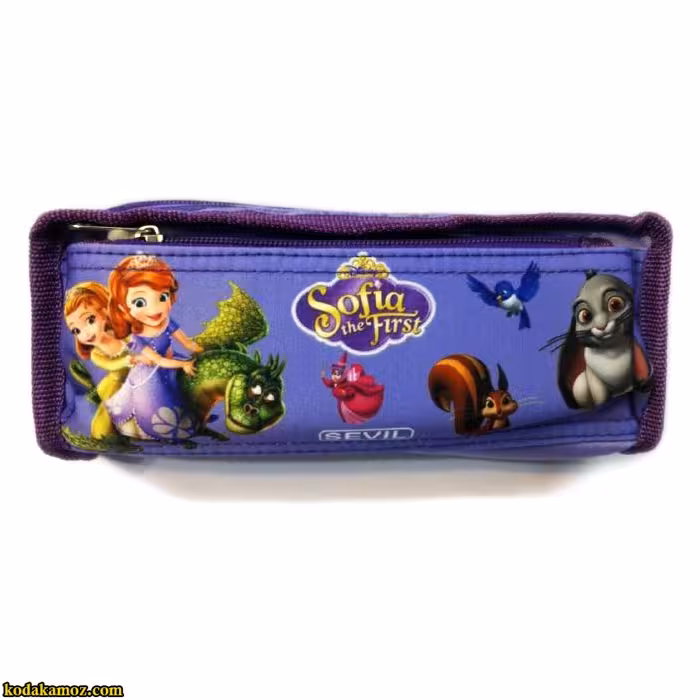 جامدادی 2 زیپ طرح سوفیا SOFIA