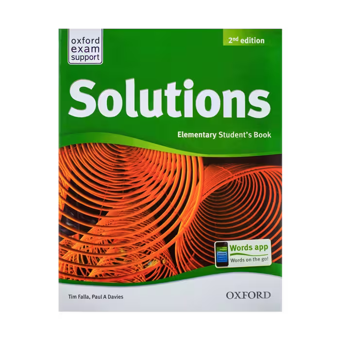 کتاب Solutions Elementary 2nd