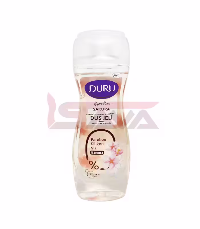ژل دوش Hydro Pure ساکورا دورو حجم 450 میلی‌لیتر