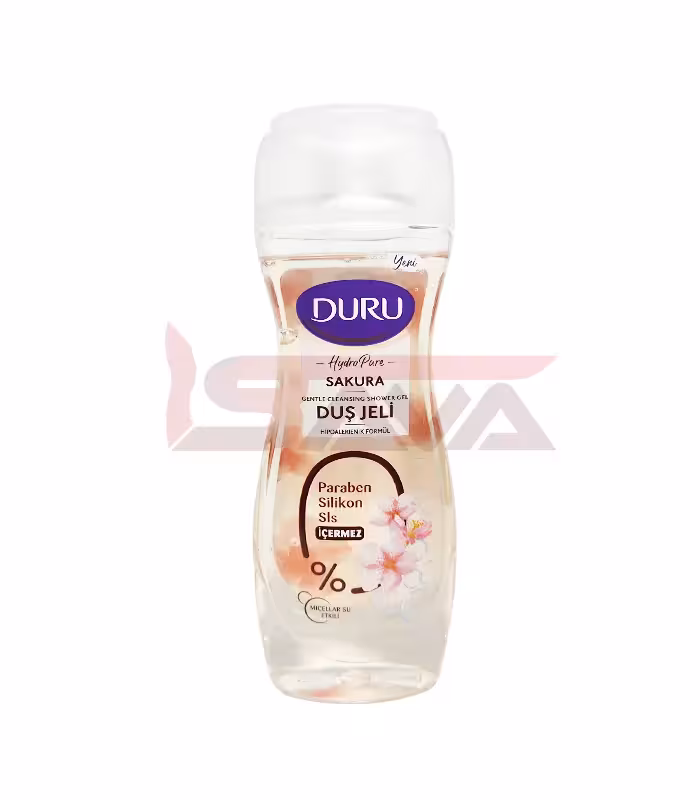 ژل دوش Hydro Pure ساکورا دورو حجم 450 میلی‌لیتر