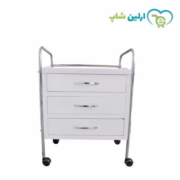 ترالی پانسمان سه کشو ABS
