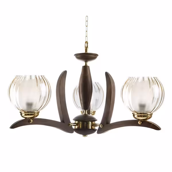 لوستر 4 شعله چشمه نور مدل S3559/3-1