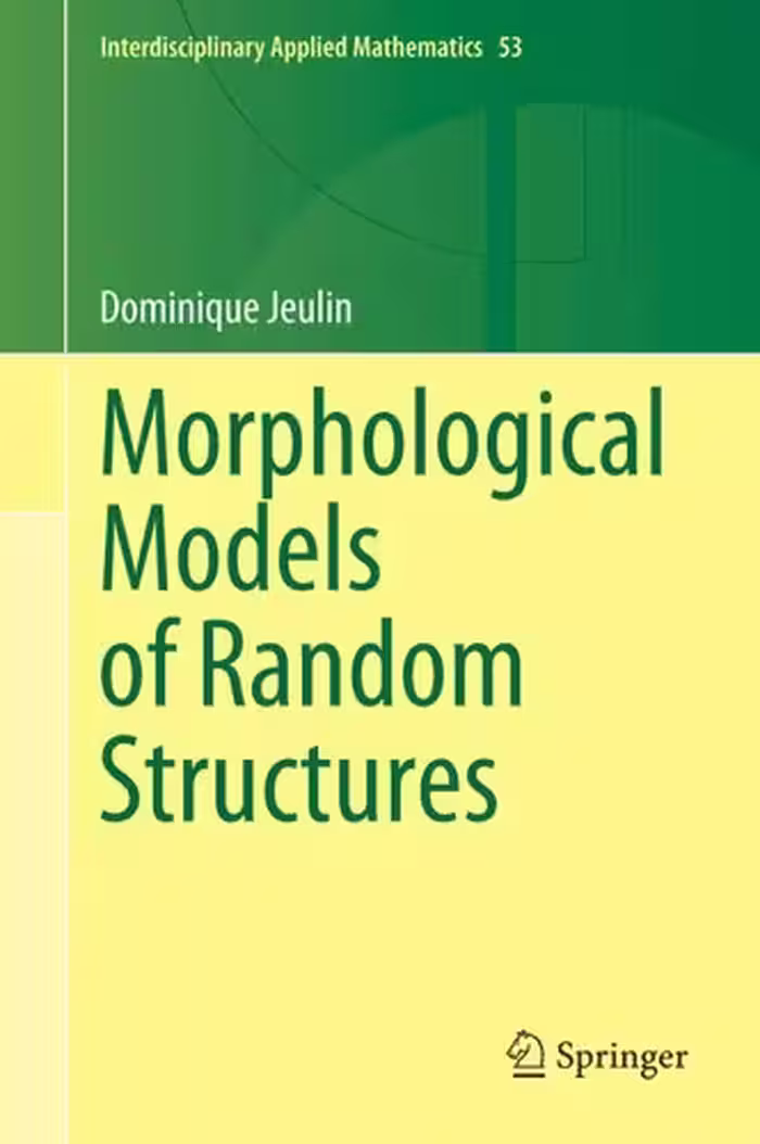 خرید و دانلود نسخه کامل کتاب Morphological Models of Random Structures