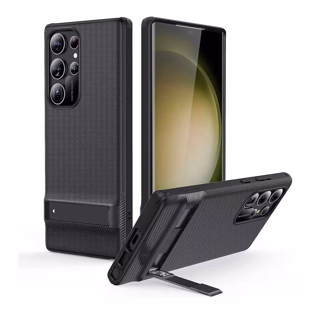 قاب استند دار گلکسی اس 23 الترا | ESR Kickstand Black case Samsung Galaxy S23 Ultra