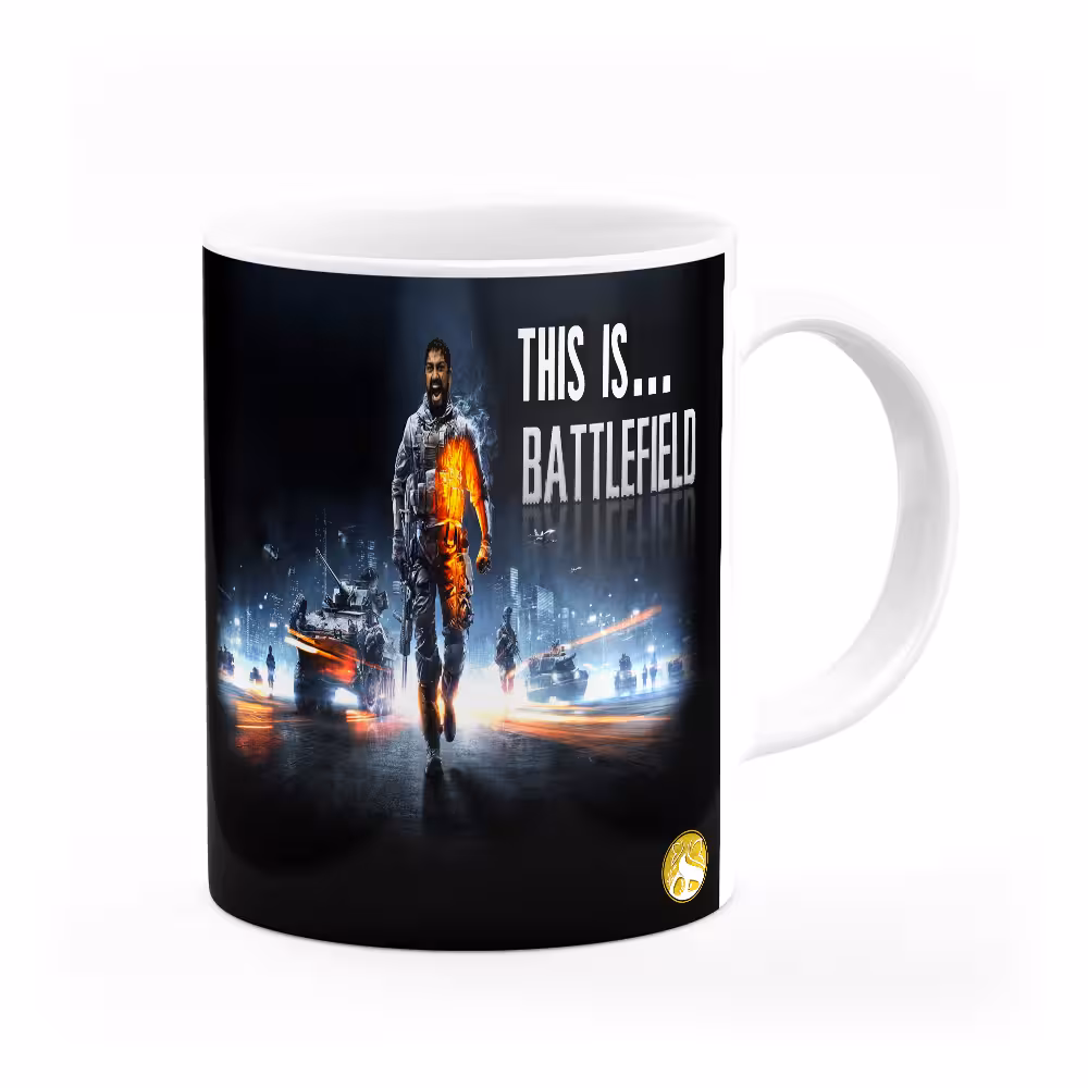 ماگ طرح Battlefield مدل MG6930