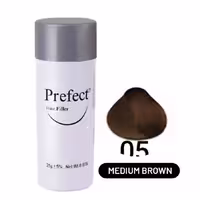 پودر پرپشت کننده مو پرفکت (Perfect) شماره PREFECT MEDIUM BROWN 05