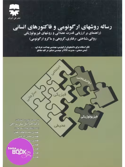 رساله روش های ارگونومی و فاکتور های انسانی