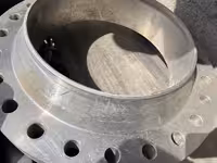 فلنج گلودار 20 اینچ استنلس استیل ریس فیس رده 80 کلاس 300  B16.5 از جنس  A SA182/F 304 /304L