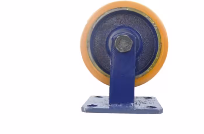 چرخ آهنی پلی اورتان ثابت قطر 200 میلی متر