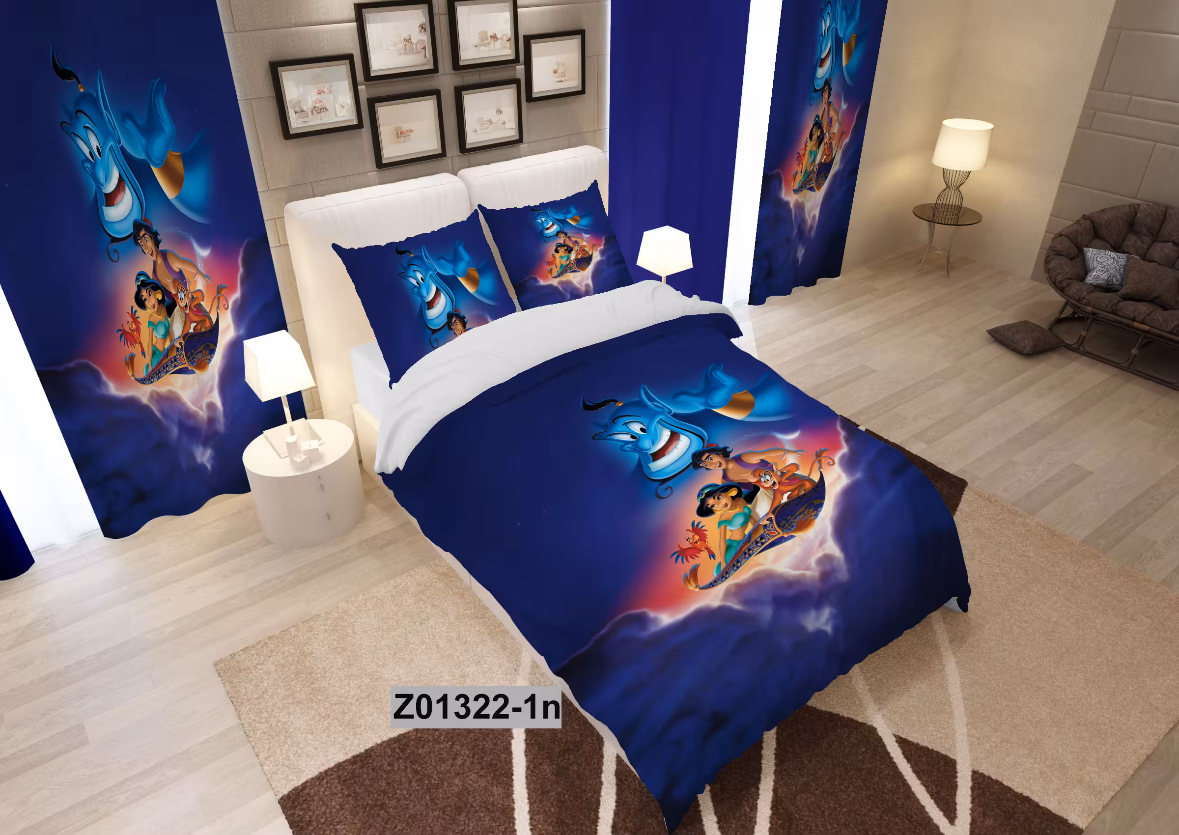 لحاف روتختی تنسل سه بعدی (3D) کالای خواب متین کد 1322