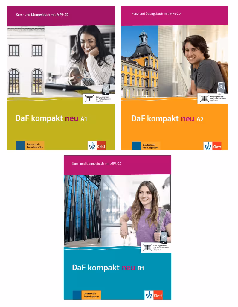 DaF Kompakt Neu مجموعه کتاب های داف کامپکت جدید