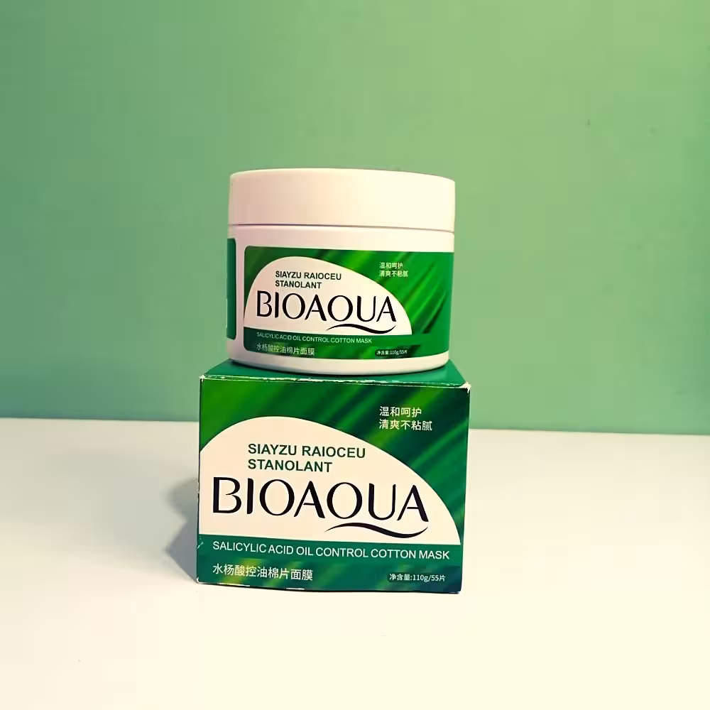 ماسک سالسیلیک اسید پد دار کتون بیوآکوا حاوی 55 عدد پد حجم 110 گرمی
