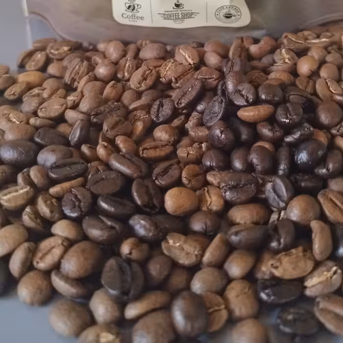 قهوه پنجاه درصد ربوستا پنجاه درصد عربیکا