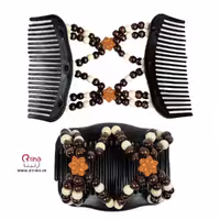 شانه جادویی مو دخترانه و زنانه طرح چوب