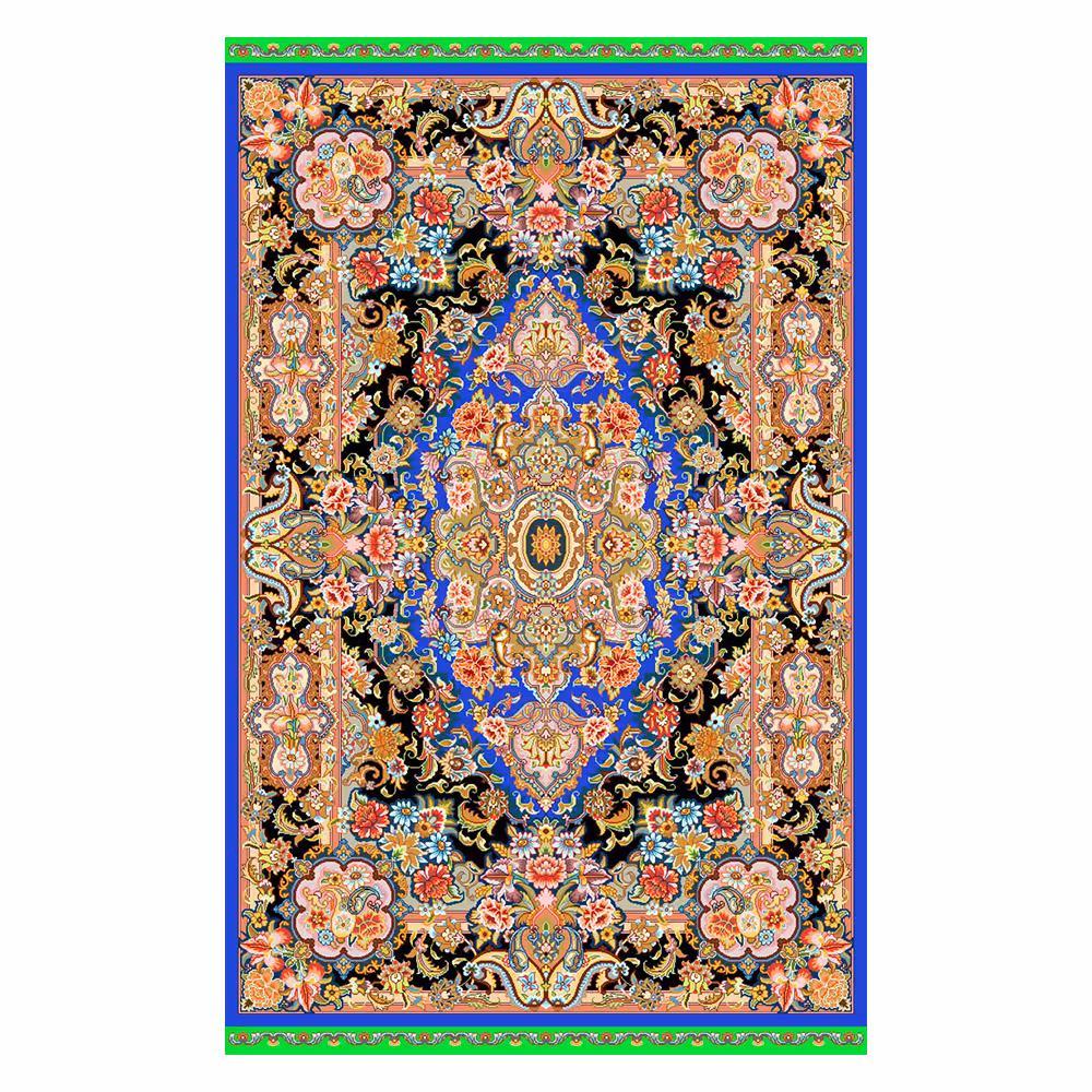 نخ و نقشه فرش دستباف کد 51004