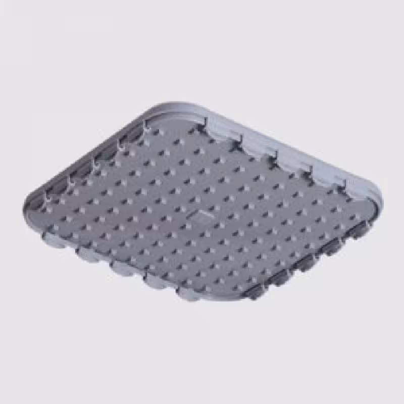 سردوش 20 بازشو طوسی میراب. با قرقری