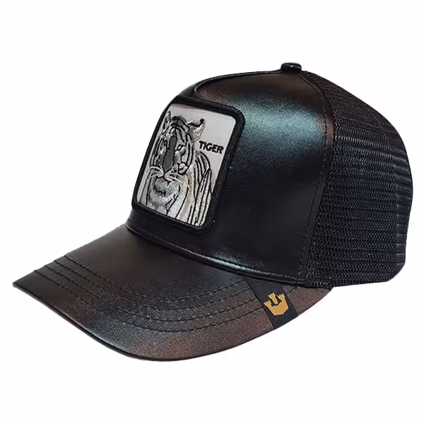 کلاه پشت توری برند گورین طرح ببر