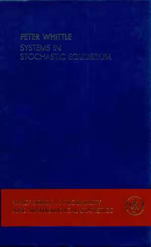 خرید و دانلود نسخه کامل کتاب Systems in Stochastic Equilibrium