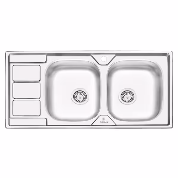 سینک ظرفشویی روکار پرنیان استیل مدل PS 2111