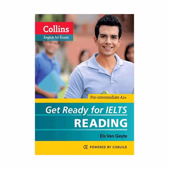 Collins Get Ready for IELTS Reading Pre-Intermediate کتاب وزیری کوچک