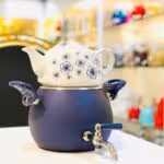 LAVILUX لاویلوکس کتری قوری گرانیتی  سورمه ای  9233