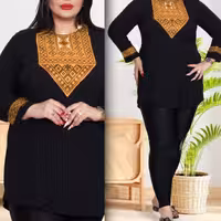 تونیک یقه سنتی مریم