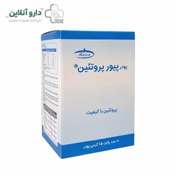 پودر پیور پروتئین کارن 10 عدد ساشه 15 گرمی