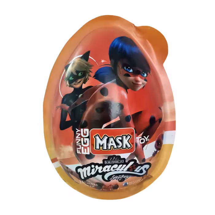 اسباب بازی شانسی مدل دختر کفشدوزکی و گربه سیاه MASK
