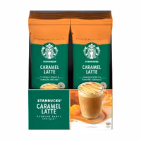 قهوه فوری کارامل لاته استارباکس بسته 10 عددی