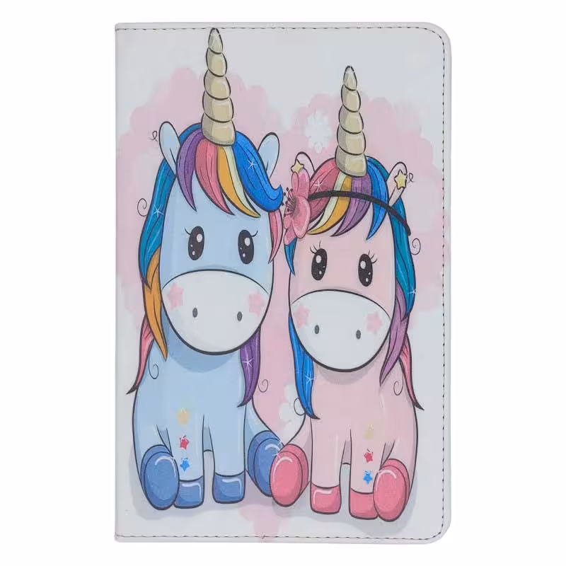 کیف طرحدار (با قاب اصلی) یونیکورن 2 | تبلت سامسونگ Tab A8 (X200-X205)