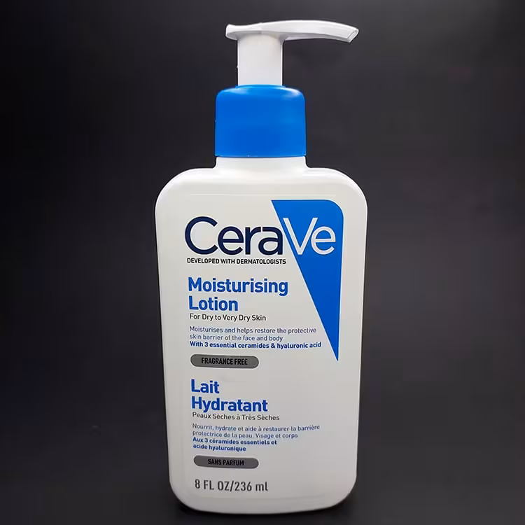 عمده فروشی لوسیون مرطوب کننده سراوی Cerave Moisturising Lotion پوست خشک و خیلی خشک حجم 236 میل 91628