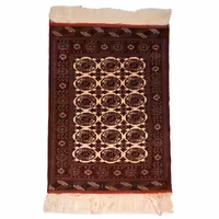 فرش دستبافت قدیمی یک و نیم متری کد 40201135