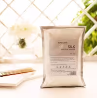 ماسک پودری پیلاف لاتکسی ابریشم مرطوب کننده، بهبود تیرگی پوست دانژه danzhe silk soft film powder