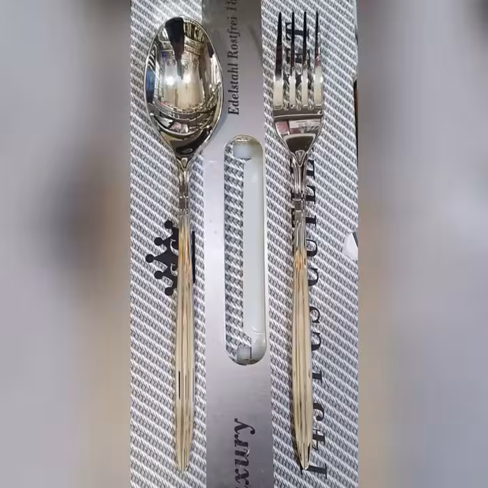 قاشق و چنگال غذاخوری 12 پارچه اس جی مدل 311m