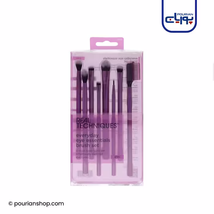 ست براش 8 تیکه چشم و ابرو ریل تکنیک